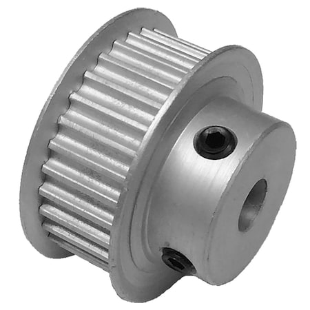 B&B Manufacturing 30-3P09-6FA3, Timing Pulley, Aluminum, Clear Anodized,  30-3P09-6FA3